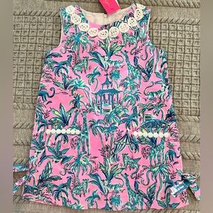 NWT Girl’s Lilly Pulitzer Classic Shift Dress
